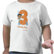 El 3ro cumpleaños del muchacho camisetas