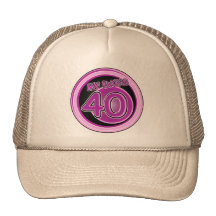El 40.o b-día del papá de hijas gorro