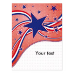 el 4 de julio - Día de la Independencia Tarjeta Postal