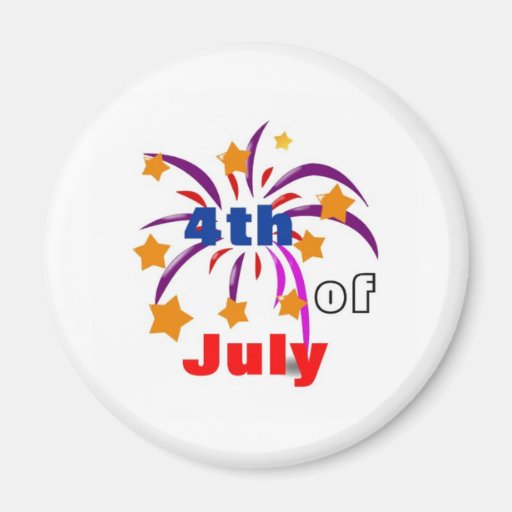 el 4 de julio iman para frigorífico