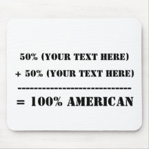 El 50% (su texto aquí) tapete de raton