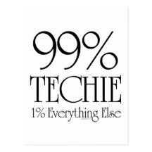 El 99% Techie Postales