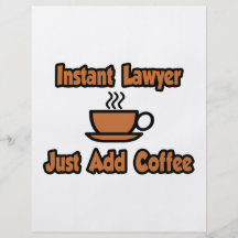 El abogado inmediato… apenas añade el café flyer a todo color