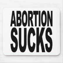 El aborto chupa tapete de ratón