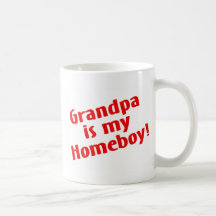 El abuelo es mi Homeboy Tazas