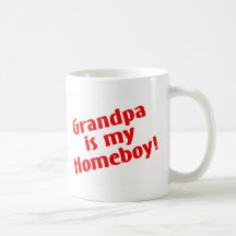 El abuelo es mi Homeboy Tazas