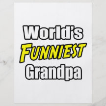 El abuelo más divertido del mundo tarjetas informativas