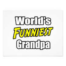 El abuelo más divertido del mundo comunicado personalizado