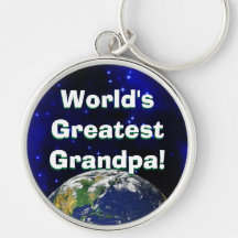 ¡El abuelo más grande del mundo! Llavero