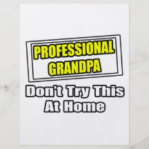 El abuelo profesional… no intenta esto en casa tarjetones