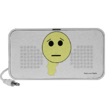 El accidente del smiley altavoz de viajar