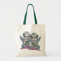 El acebo y el ángel de la hada del navidad del BOL Bolsas