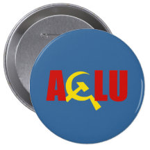 El ACLU es comunista Pin
