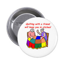 El acolchar con un amigo pins