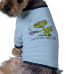 El adicto de cristal pasado ropa de perros