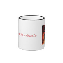 El Adv6cate W6rksh6p del diablo Taza De Café