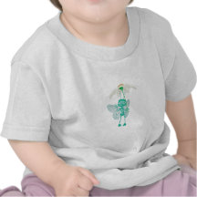 el agitar de la mariposa de Toon Camiseta