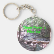 ¡El agua de Claean es inestimable! Llavero Personalizado