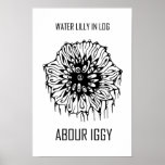El agua Lilly crece a través del lago login Impresiones