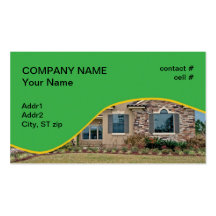 el ajardinar tropical tarjeta personal