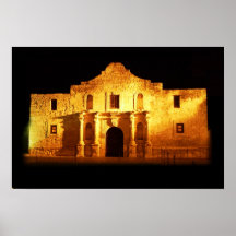 El Álamo, San Antonio, Tejas Poster