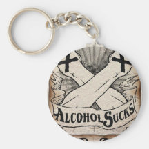El alcohol chupa el llavero