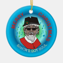 El alma conseguida de Santa Ornamento Para Reyes Magos