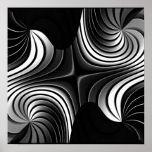 el aluminio raya el poster abstracto