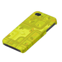 El amarillo deja el iPhone 4 iPhone 4 Protector