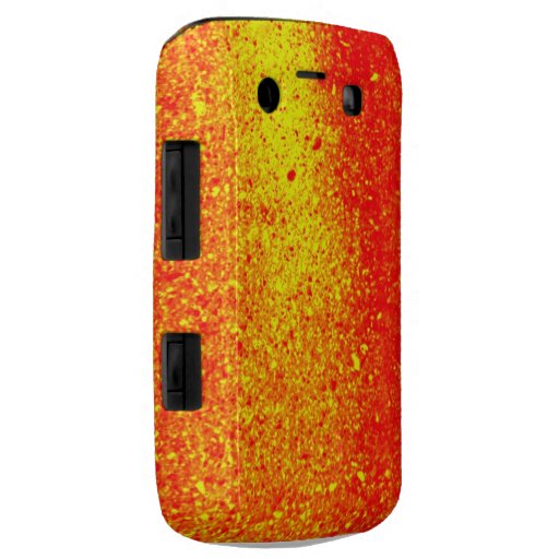 El amarillo rojo de N asperja la caja de Blackberr Case-Mate Blackberry Protectores