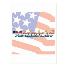 El americano tarjetas postales