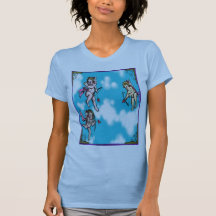 el amor de la camiseta del cupid es i el aire