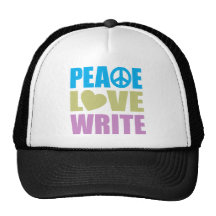 El amor de la paz escribe gorra