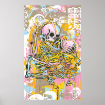 El amor después de la muerte remezcla posters
