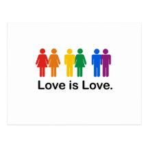 El amor es amor postales