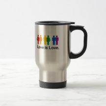 El amor es amor taza