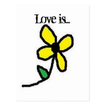 El amor es… tarjetas postales