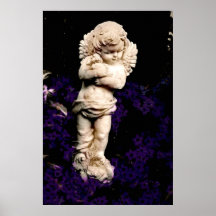 El ángel de un conejito poster