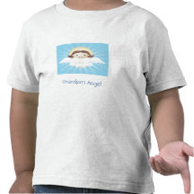 El ángel del abuelo camisetas
