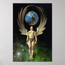 El ángel poster