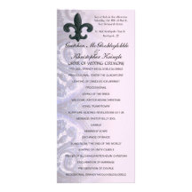 el añil/subió "PROGRAMA del BODA de la flor de lis Lonas