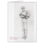 El anillo rojo: Notecard de Aaron y del libro Tarjetas