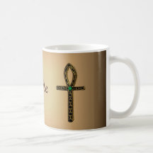 El Ankh (oro) Tazas