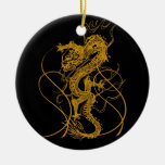 El año chino del dragón 2012 ornamentos para reyes magos