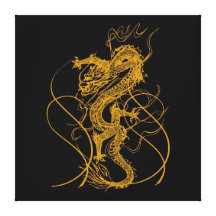 El año chino del dragón 2012 lona envuelta para galerias
