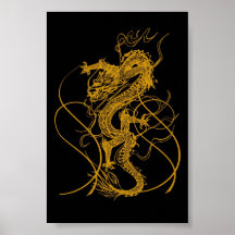 El año chino del dragón 2012 posters