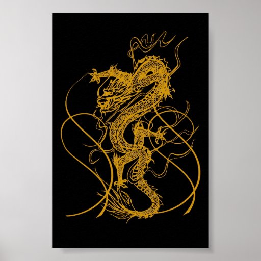El año chino del dragón 2012 posters