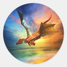 El año del dragón pegatinas  