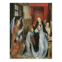 El anuncio de Hans Memling Postales