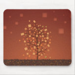 El árbol del otoño alfombrilla de ratones